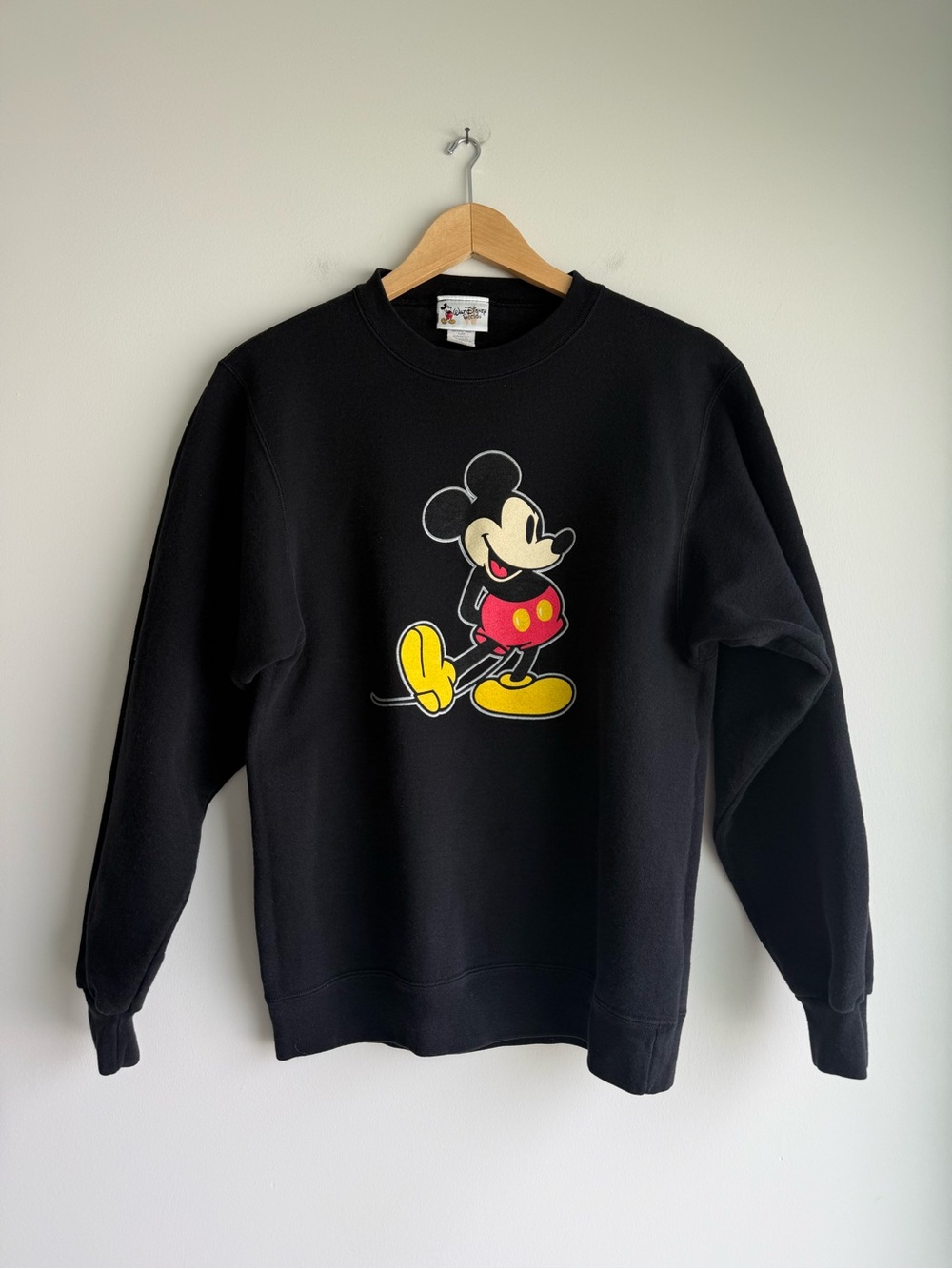 Vintage Walt Disney World Mickey Mouse Crewneck Sweatshirt S